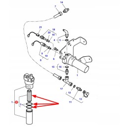 4305928m91 agco hidraulinės alyvos filtras