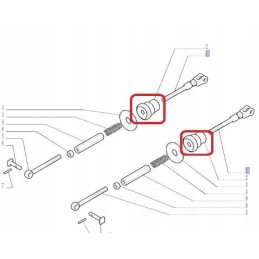 Guminis dangtelis new holland td5 tdd dėklas fiat 478642