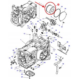 3714453m2 agco hidraulinės alyvos filtras