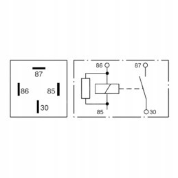 Oro kondicionavimo relė 12v 40a deutz lamborghini