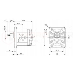 Vidaus degimo variklis honda gx160 ut2sx40h siurblys 3 05cm