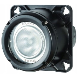 Apvali LED darbinė lempa, 2800 liumenų, žiūrėjimo kampas