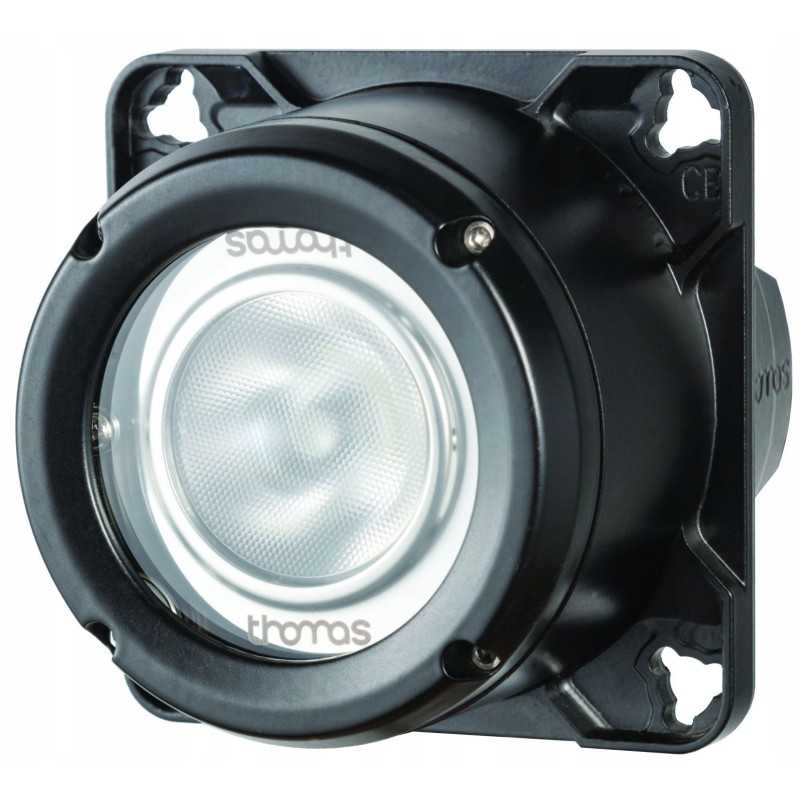 Apvali LED darbinė lempa, 2800 liumenų, žiūrėjimo kampas