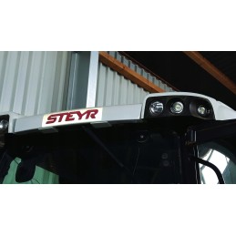 Apvali LED darbinė lempa, 2800 liumenų, žiūrėjimo kampas