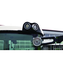 Apvali LED darbinė lempa, 2800 liumenų, žiūrėjimo kampas