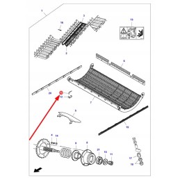 La323472050 M8 įgaubtas konversijos varžtas