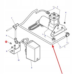 4288258m1 salono kompresoriaus kabelis