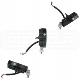 Darbo lempa 16xled 2400 lm 16w jungtis