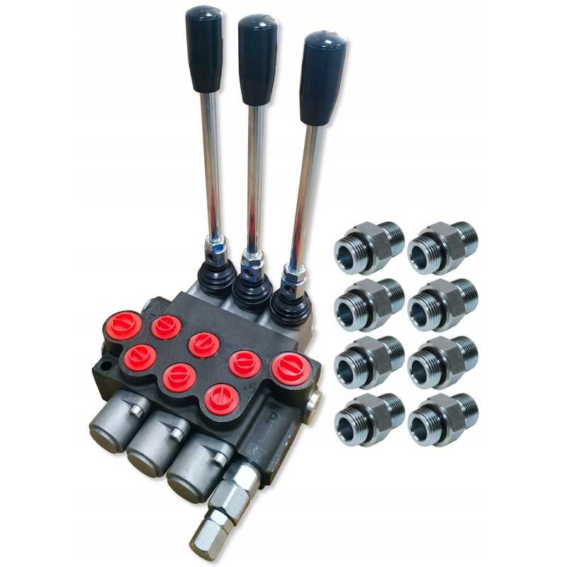 3 sekcijų 40l skirstytuvas su akcija