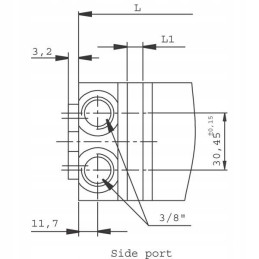 SMM8 mms BMM 16 mm orbitinis hidraulinis variklis 1