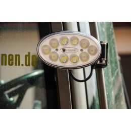 Darbo lempos 20led 60w 3800lm 12v 24v su laikikliu