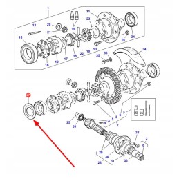 1686054m2 metalinė poveržlė 0 19 0 48mm