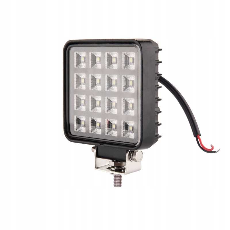 Darbo lempa 16xled 2400 lm 16w jungtis