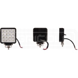 Darbo lempa 16xled 2400 lm 16w jungtis
