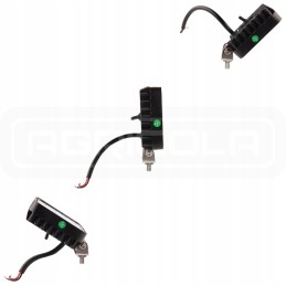 Darbo lempa 16xled 2400 lm 16w jungtis