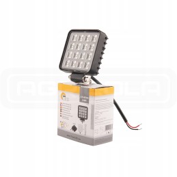 Darbo lempa 16xled 2400 lm 16w jungtis