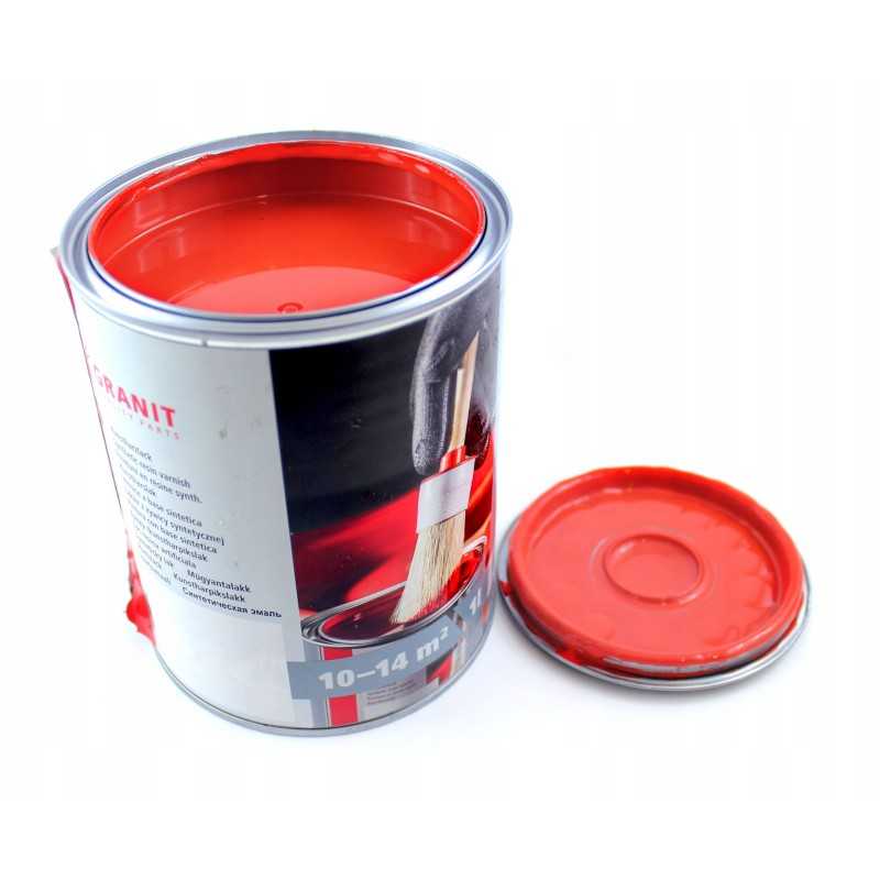 Linde raudoni lakiniai dažai 1l nopolux wilcknes