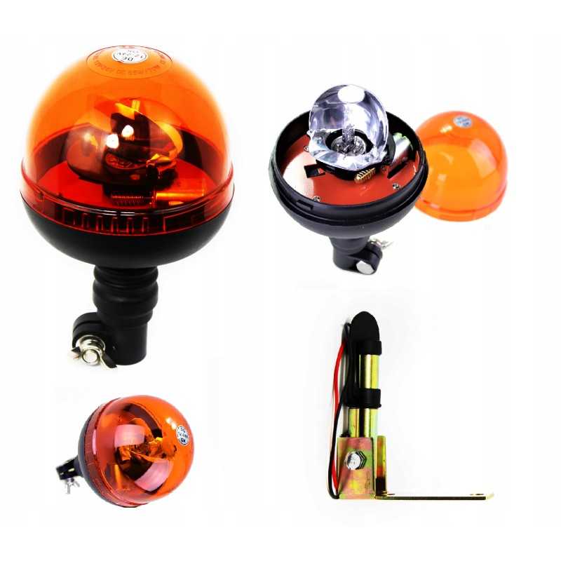 H1 signalinė lempa su laikikliu, kaištis 12 24v