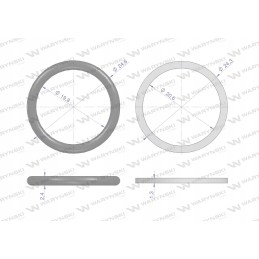 Hidraulinių greitųjų jungčių sandariklių rinkinys