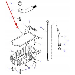4224957m1 tepalo kasetės tarpinė