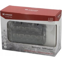 LED darbo lempa stačiakampė 60w 5600lm 9 36v gl