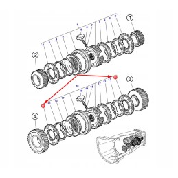 3902656m1 sinchronizatoriaus žiedas