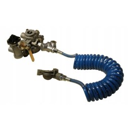 Pneumatinių stabdžių komplektas mašinų priekaboms