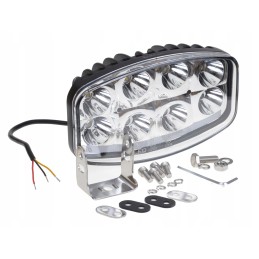 LED tolimųjų reisų lempa 63w, kombainas, vilkikas 4x4