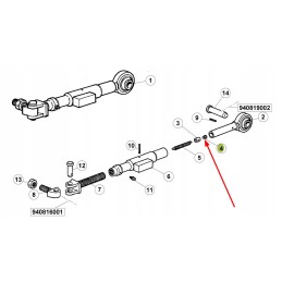 7700043413 stabilizatoriaus kaištis
