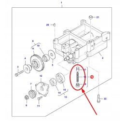 4225067m91 vožtuvų remonto komplektas