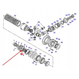 X548927300000 sandarinimo žiedas 50 52 x 1 78
