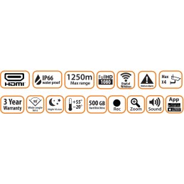 Farcam HD belaidė stebėjimo sistema