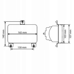 Massey Ferguson MF 3000 Landini halogeninė lempa
