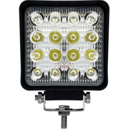 Halogeninė darbo lempa 48w prožektorius 16xled 12 24v