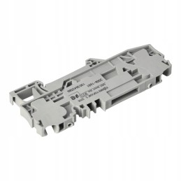 2 laidų jungtis, 6mm2, pilka su saugikliu