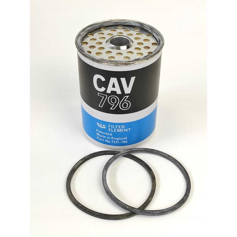 Lucas cav 796 7111796 kuro filtras, originalus įdėklas