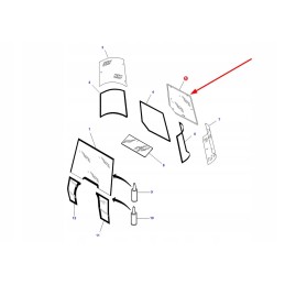 3821484m1 galinis langas