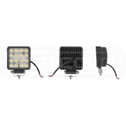 Darbo lempa 16xled 2100 lm 43w pajungimas