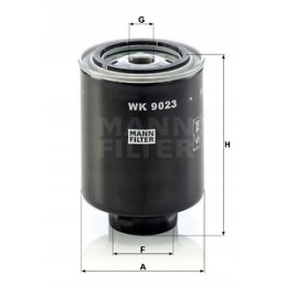 Kuro filtras mitsubishi l200 2 5did 06 mann filtras