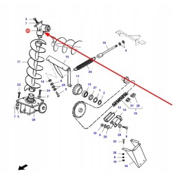 La321806800 kūginė pavara n išleidimo vamzdis