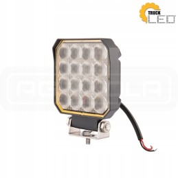 Darbo lempa 16xled 1711 lm 25w jungtis