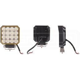 Darbo lempa 16xled 1711 lm 25w jungtis
