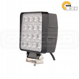 Darbo lempa 16xled 2000 lm 24w jungtis