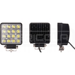 Darbo lempa 16xled 2000 lm 24w jungtis
