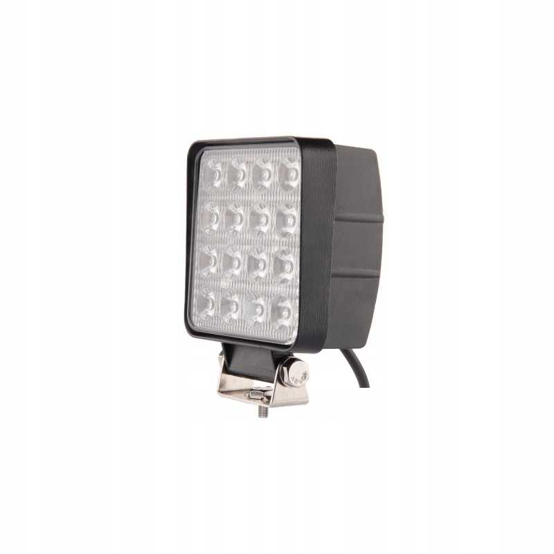 Darbo lempa 16xled 2000 lm 24w jungtis