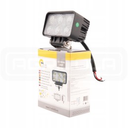 Darbo lempa 6xLED 1100 lm 18w jungtis