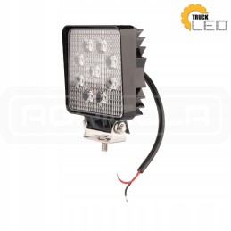 Darbo lempa 9xled 1430 lm 24w jungtis
