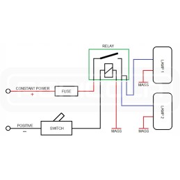 Darbo lempa 5xled 630 lm 12w jungtis