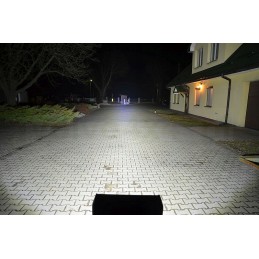 2x72w panelinė lempa halogeninė led cree 144w 12v 24v