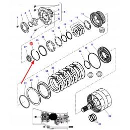 3001025x1 tvirtinimo žiedas